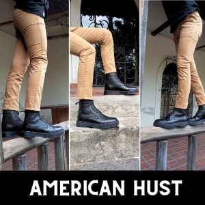 Botines Cuero Labrado