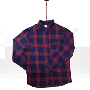 Camisa Franela Roja a Cuadros