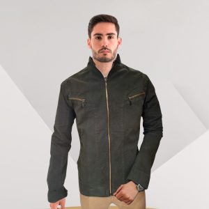 Chaqueta Gabardina Verde
