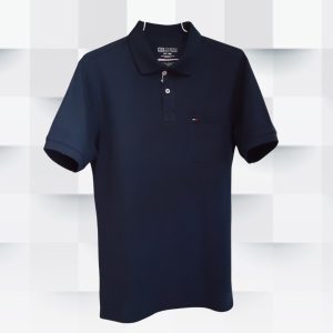 Camiseta Polo Tommy Hilfiger - Azul con Bolsillo