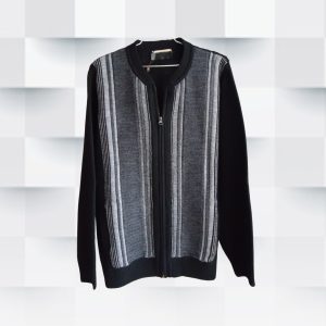 Suéter Negro con Cierre