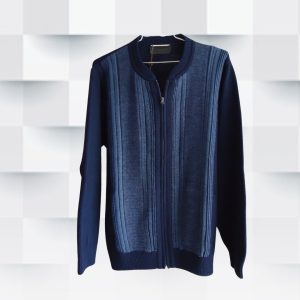 Suéter Azul con Cierre