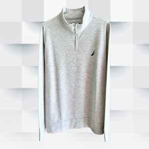 Buzo Nautica Gris Claro