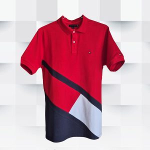Camiseta Polo Tommy Hilfiger - Rojo
