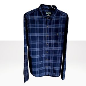 Camisa Franela Azul - Celeste